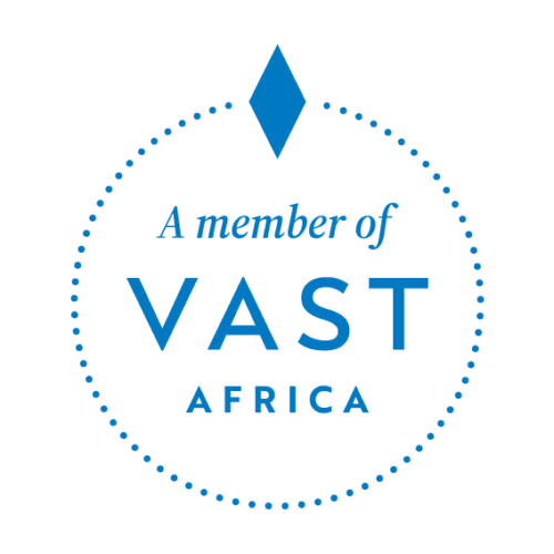 Logo for VAST Africa membership.